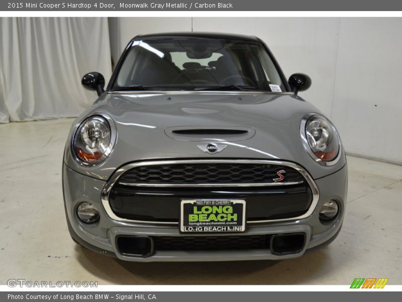 Moonwalk Gray Metallic / Carbon Black 2015 Mini Cooper S Hardtop 4 Door