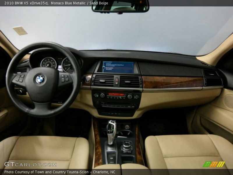 Monaco Blue Metallic / Sand Beige 2010 BMW X5 xDrive35d