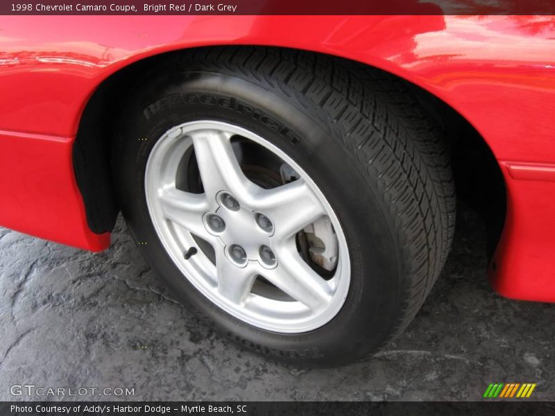 Bright Red / Dark Grey 1998 Chevrolet Camaro Coupe