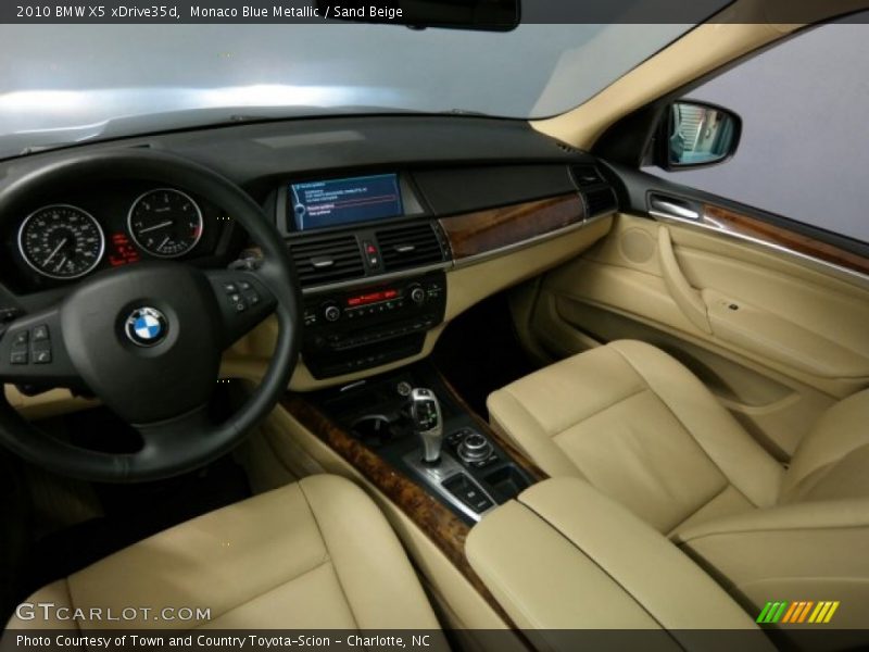 Monaco Blue Metallic / Sand Beige 2010 BMW X5 xDrive35d