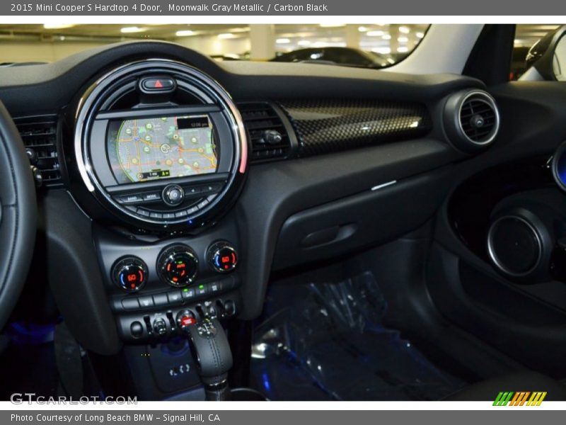 Moonwalk Gray Metallic / Carbon Black 2015 Mini Cooper S Hardtop 4 Door