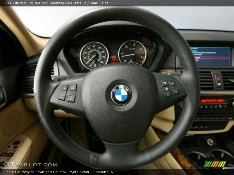 Monaco Blue Metallic / Sand Beige 2010 BMW X5 xDrive35d