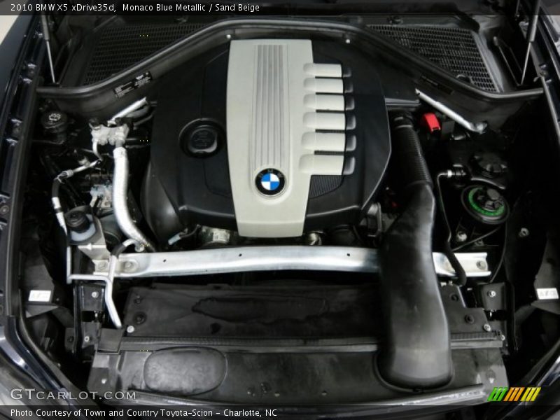Monaco Blue Metallic / Sand Beige 2010 BMW X5 xDrive35d
