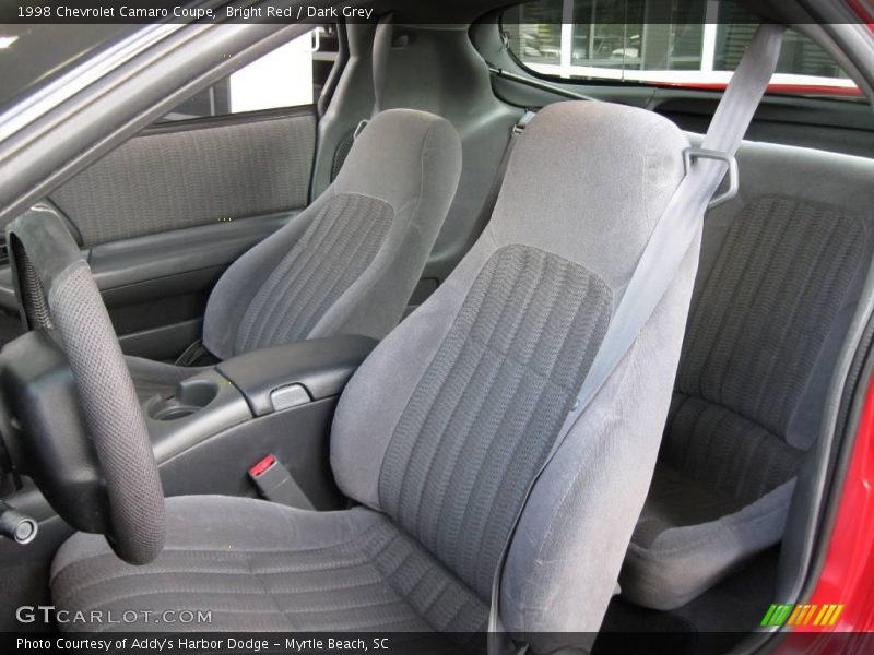 Bright Red / Dark Grey 1998 Chevrolet Camaro Coupe