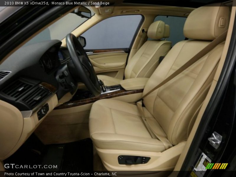 Monaco Blue Metallic / Sand Beige 2010 BMW X5 xDrive35d