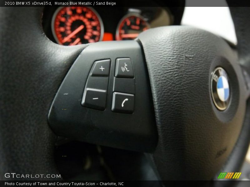 Monaco Blue Metallic / Sand Beige 2010 BMW X5 xDrive35d