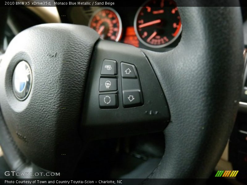 Monaco Blue Metallic / Sand Beige 2010 BMW X5 xDrive35d