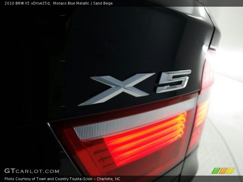 Monaco Blue Metallic / Sand Beige 2010 BMW X5 xDrive35d