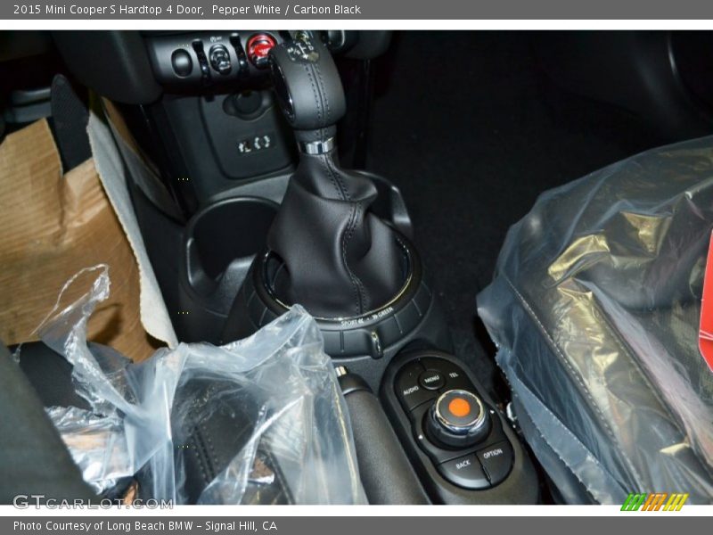 Pepper White / Carbon Black 2015 Mini Cooper S Hardtop 4 Door
