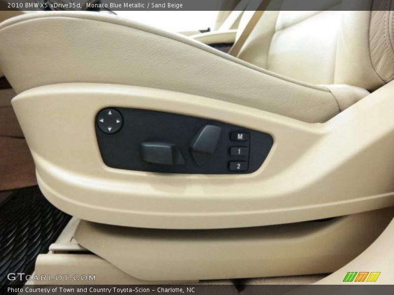 Monaco Blue Metallic / Sand Beige 2010 BMW X5 xDrive35d