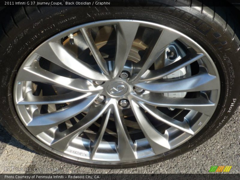 Black Obsidian / Graphite 2011 Infiniti G 37 Journey Coupe