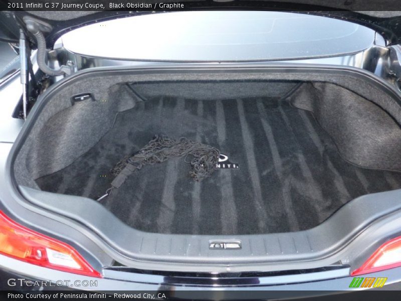 Black Obsidian / Graphite 2011 Infiniti G 37 Journey Coupe