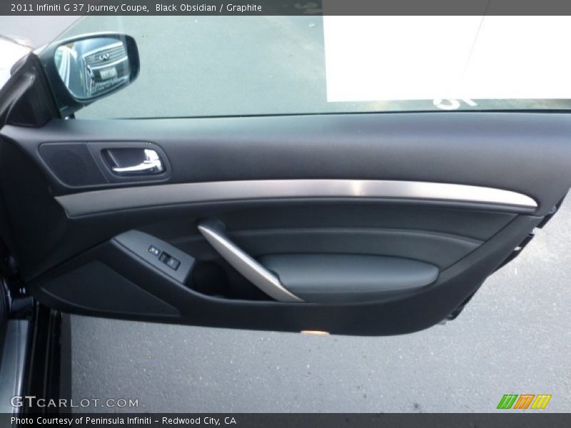 Black Obsidian / Graphite 2011 Infiniti G 37 Journey Coupe