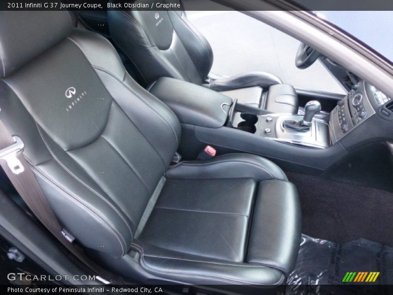 Black Obsidian / Graphite 2011 Infiniti G 37 Journey Coupe