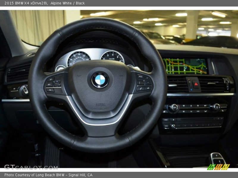 Alpine White / Black 2015 BMW X4 xDrive28i