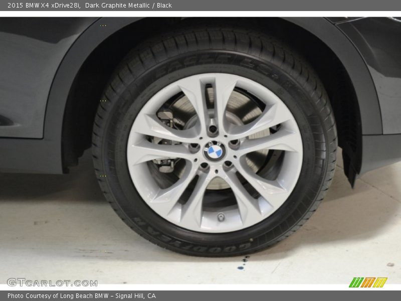 Dark Graphite Metallic / Black 2015 BMW X4 xDrive28i