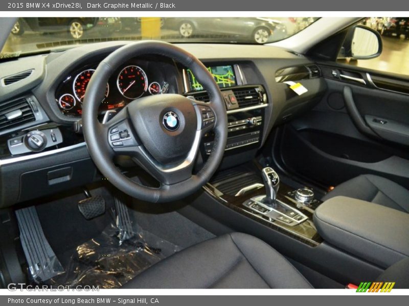 Dark Graphite Metallic / Black 2015 BMW X4 xDrive28i