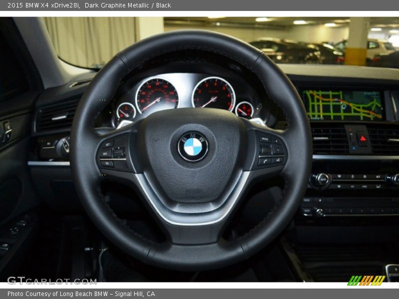 Dark Graphite Metallic / Black 2015 BMW X4 xDrive28i