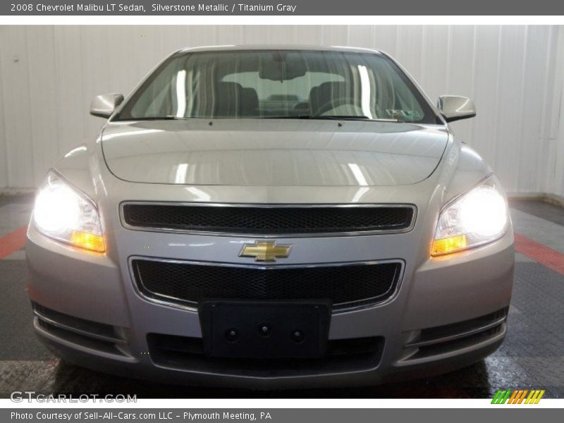 Silverstone Metallic / Titanium Gray 2008 Chevrolet Malibu LT Sedan