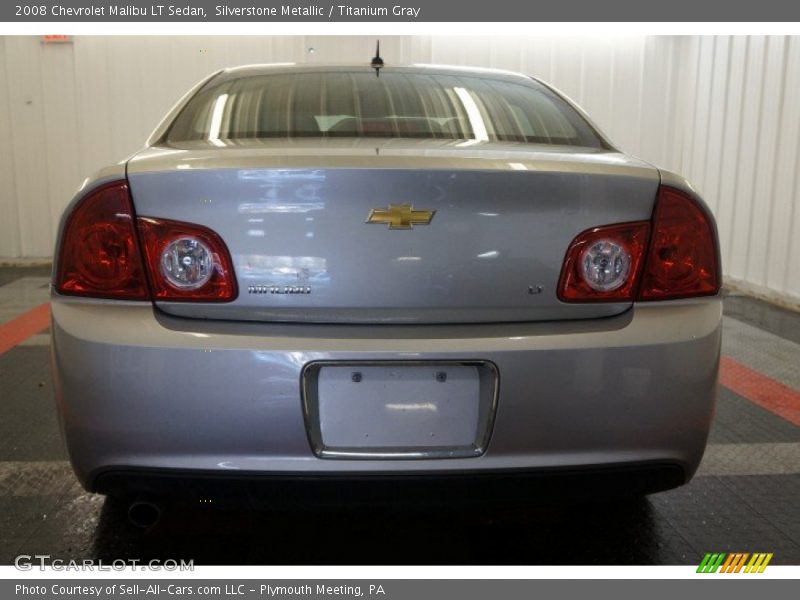 Silverstone Metallic / Titanium Gray 2008 Chevrolet Malibu LT Sedan
