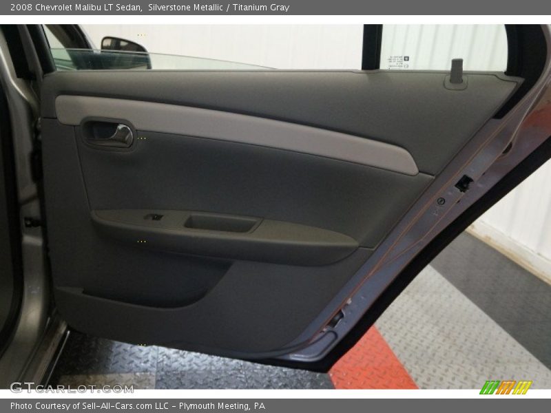 Silverstone Metallic / Titanium Gray 2008 Chevrolet Malibu LT Sedan