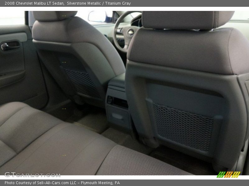 Silverstone Metallic / Titanium Gray 2008 Chevrolet Malibu LT Sedan