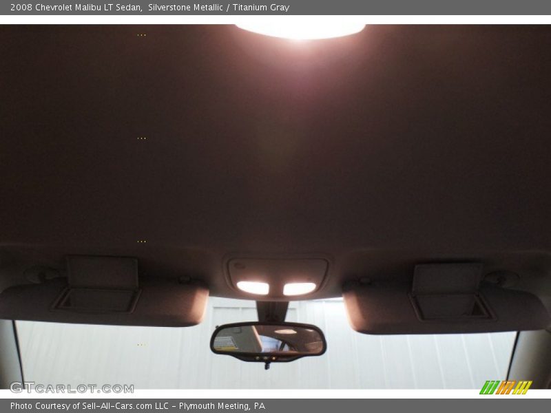 Silverstone Metallic / Titanium Gray 2008 Chevrolet Malibu LT Sedan