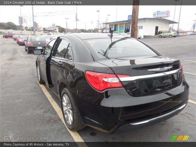 Black Clear Coat / Black 2014 Chrysler 200 LX Sedan