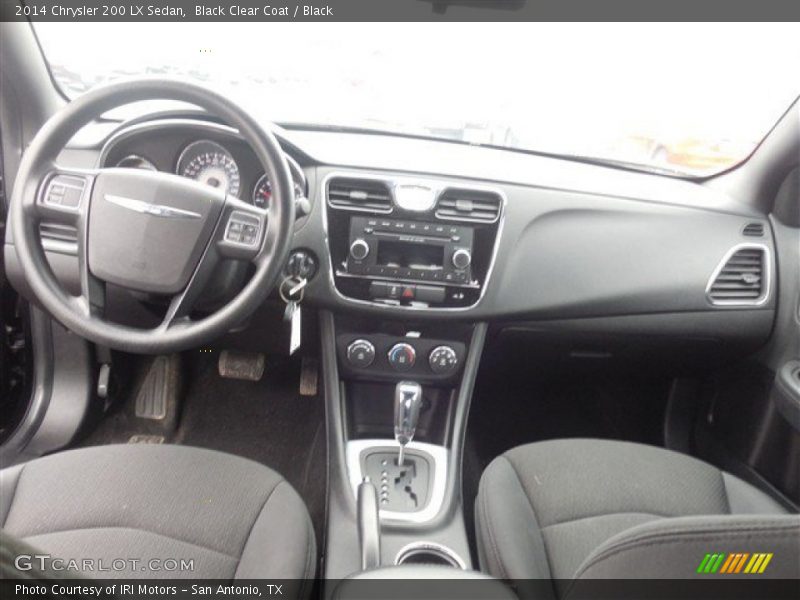 Black Clear Coat / Black 2014 Chrysler 200 LX Sedan