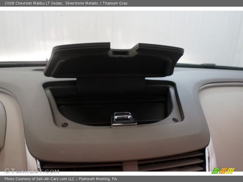 Silverstone Metallic / Titanium Gray 2008 Chevrolet Malibu LT Sedan
