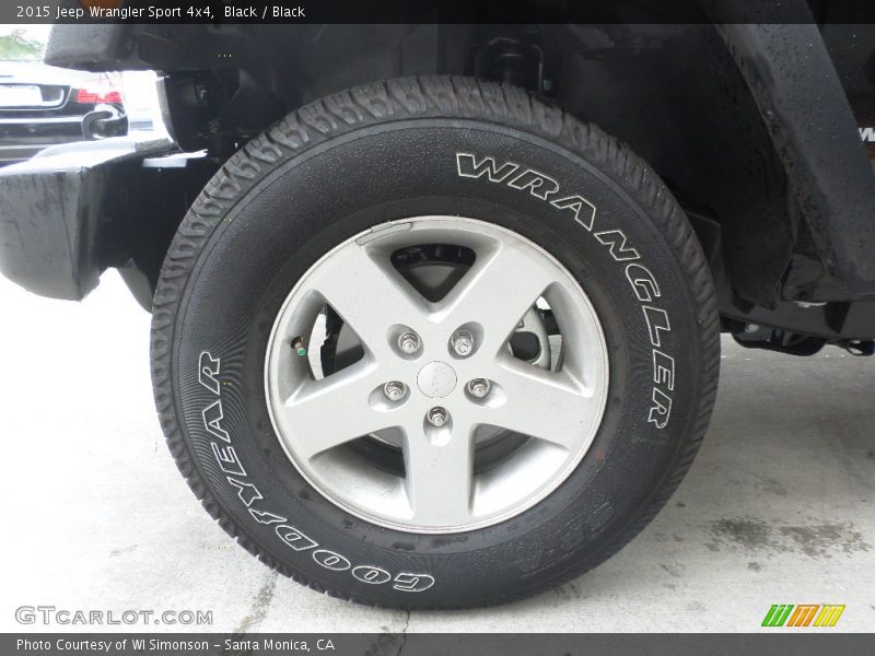 Black / Black 2015 Jeep Wrangler Sport 4x4