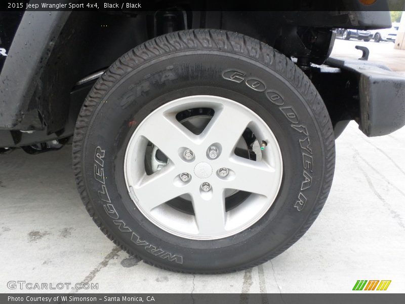 Black / Black 2015 Jeep Wrangler Sport 4x4