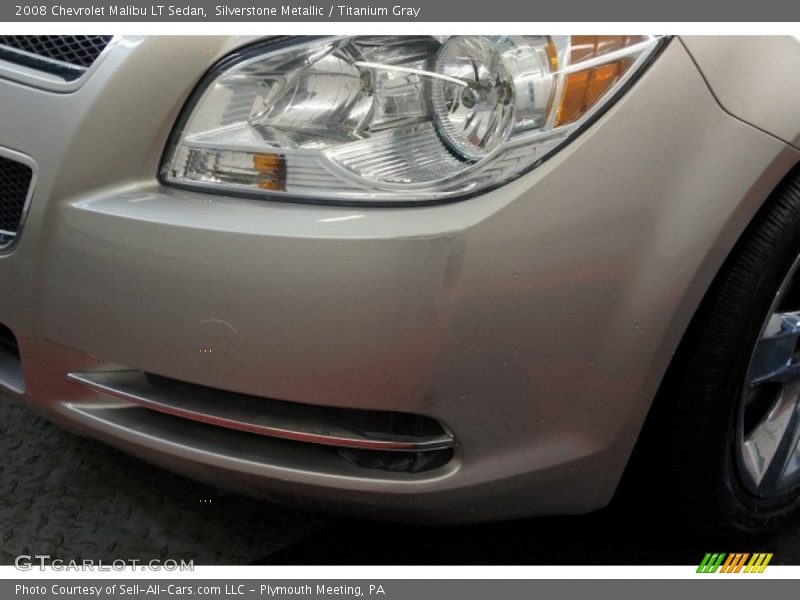 Silverstone Metallic / Titanium Gray 2008 Chevrolet Malibu LT Sedan