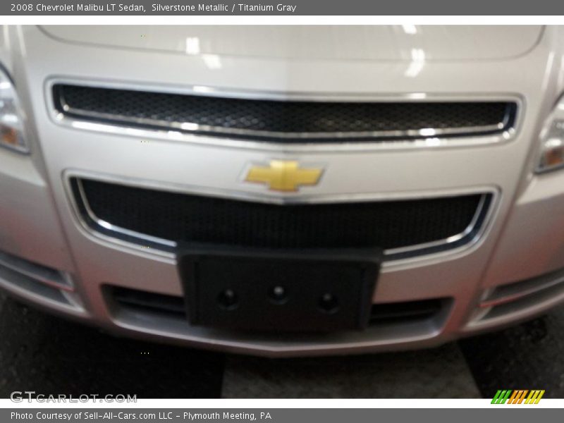 Silverstone Metallic / Titanium Gray 2008 Chevrolet Malibu LT Sedan