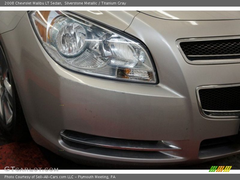 Silverstone Metallic / Titanium Gray 2008 Chevrolet Malibu LT Sedan