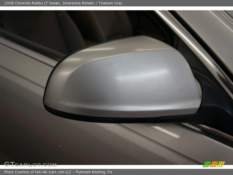 Silverstone Metallic / Titanium Gray 2008 Chevrolet Malibu LT Sedan