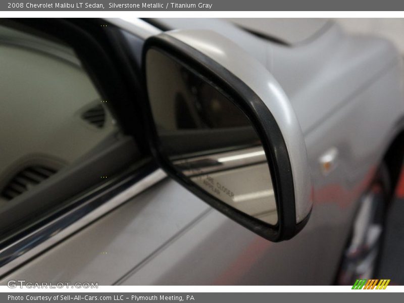Silverstone Metallic / Titanium Gray 2008 Chevrolet Malibu LT Sedan