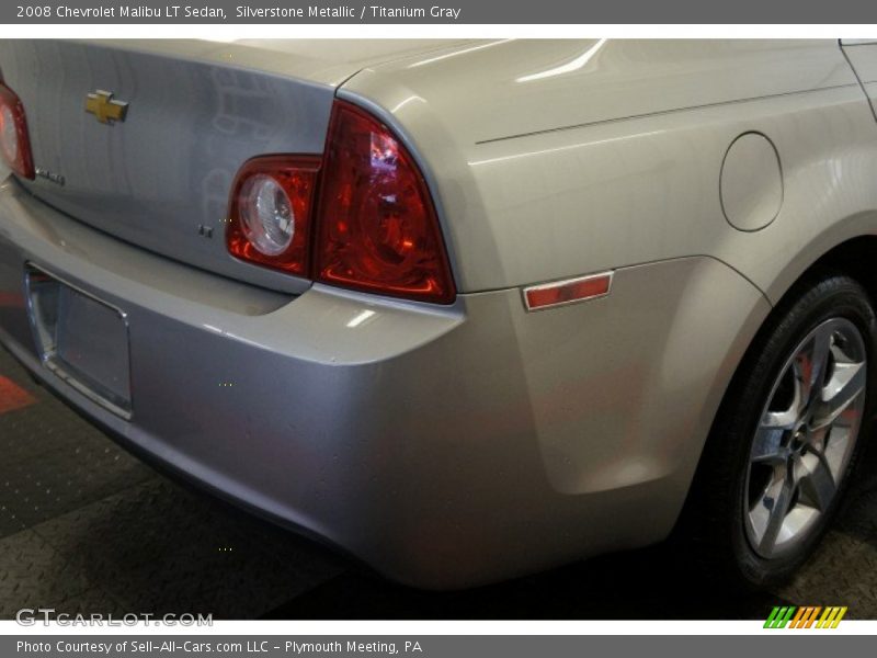 Silverstone Metallic / Titanium Gray 2008 Chevrolet Malibu LT Sedan