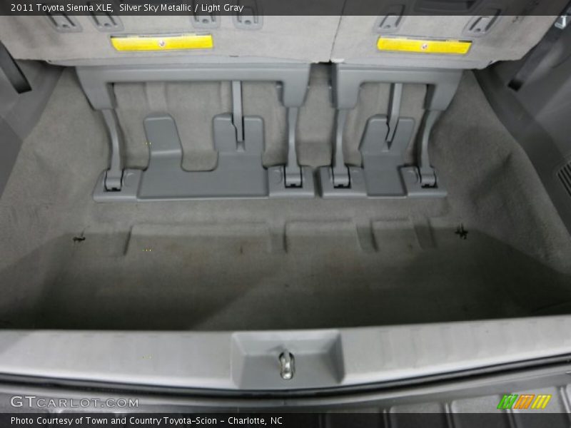 Silver Sky Metallic / Light Gray 2011 Toyota Sienna XLE