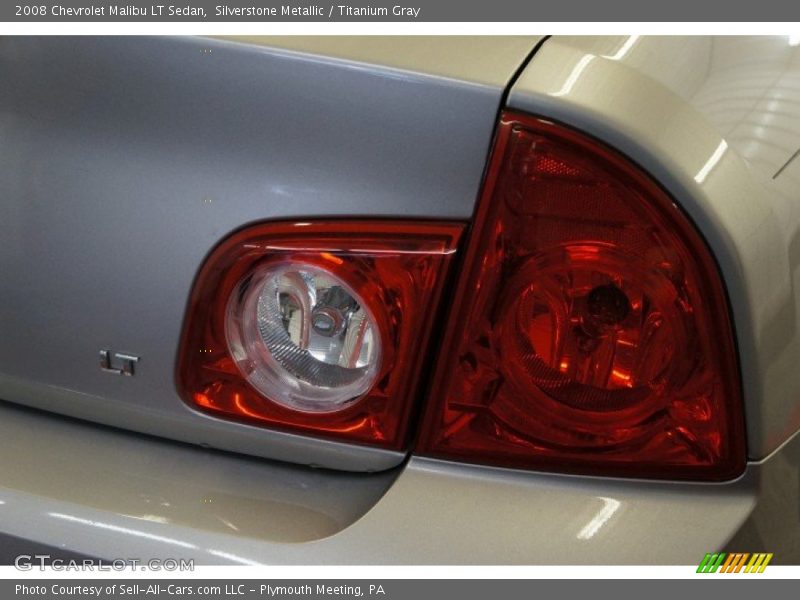 Silverstone Metallic / Titanium Gray 2008 Chevrolet Malibu LT Sedan