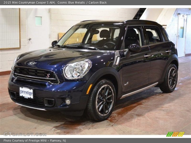 Cosmic Blue Metallic / Carbon Black 2015 Mini Countryman Cooper S All4
