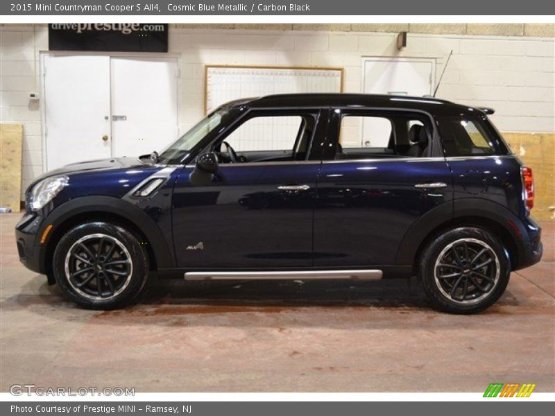 Cosmic Blue Metallic / Carbon Black 2015 Mini Countryman Cooper S All4