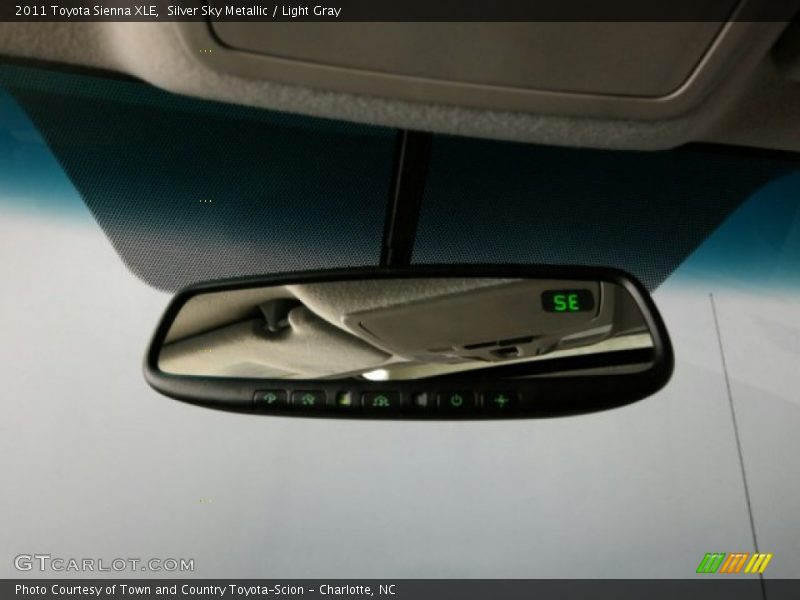 Silver Sky Metallic / Light Gray 2011 Toyota Sienna XLE