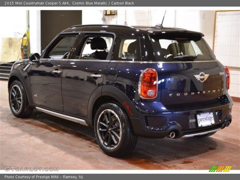 Cosmic Blue Metallic / Carbon Black 2015 Mini Countryman Cooper S All4