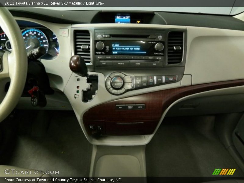 Silver Sky Metallic / Light Gray 2011 Toyota Sienna XLE