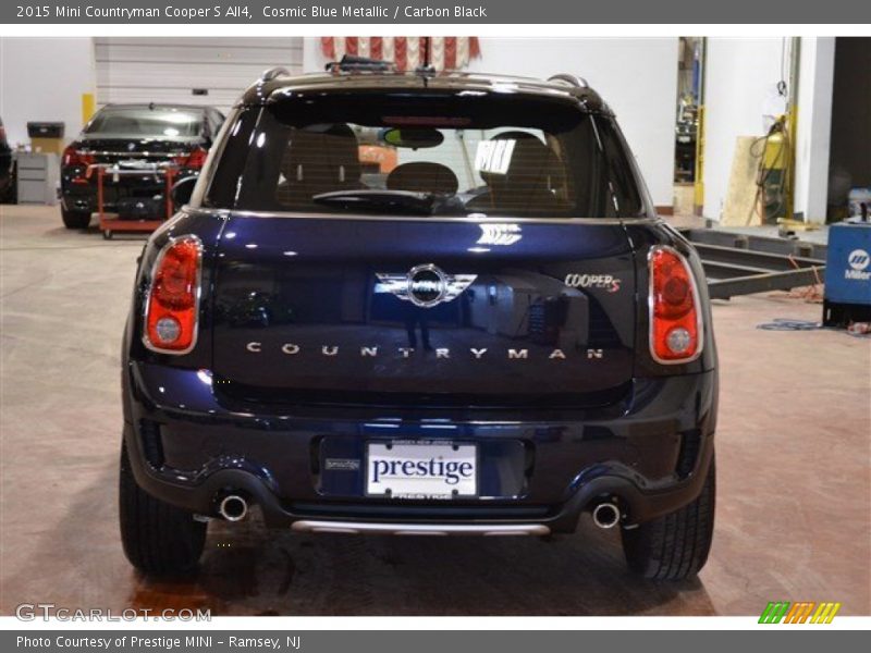 Cosmic Blue Metallic / Carbon Black 2015 Mini Countryman Cooper S All4