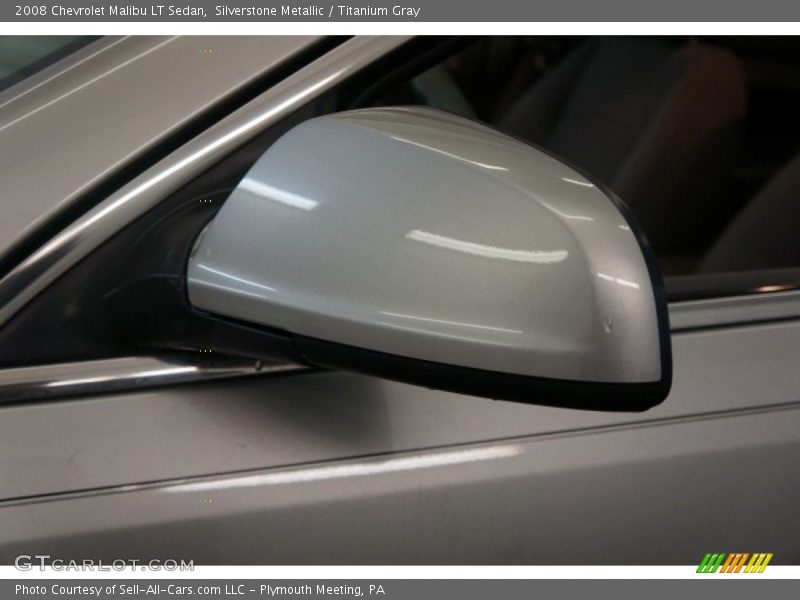 Silverstone Metallic / Titanium Gray 2008 Chevrolet Malibu LT Sedan