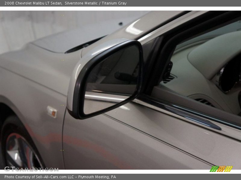Silverstone Metallic / Titanium Gray 2008 Chevrolet Malibu LT Sedan