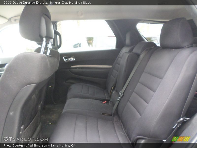 Mineral Gray Metallic / Black 2011 Dodge Durango Express