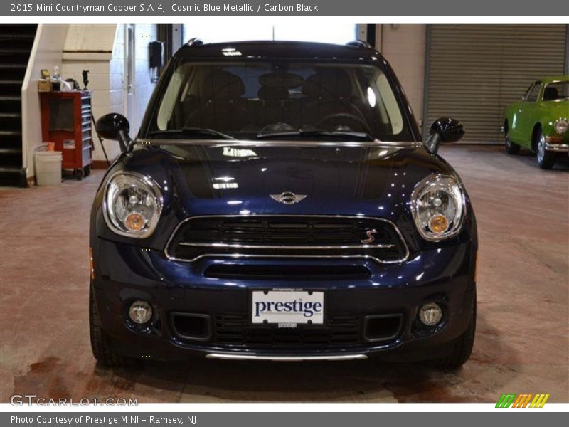 Cosmic Blue Metallic / Carbon Black 2015 Mini Countryman Cooper S All4